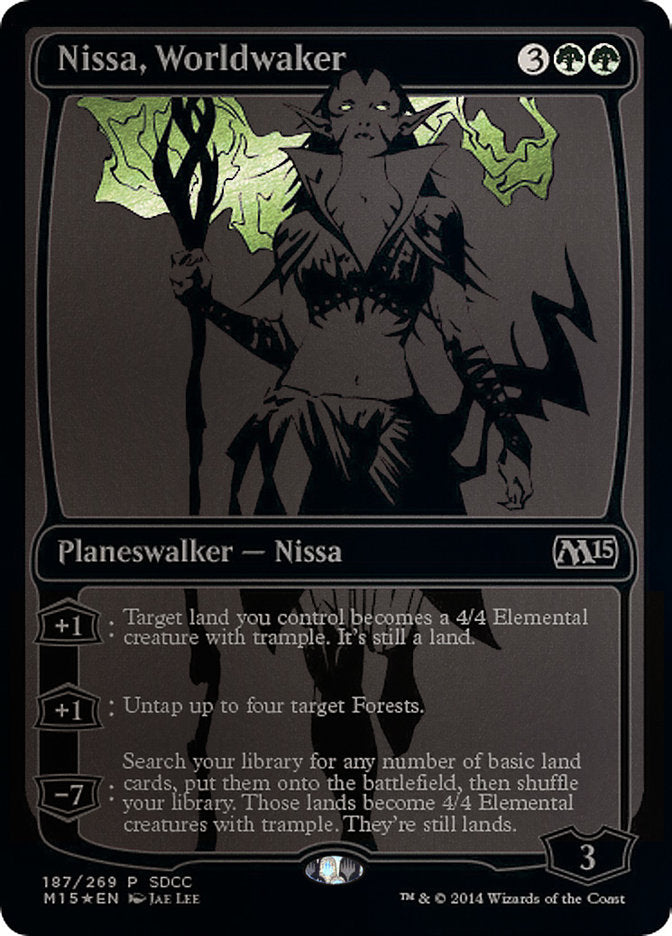 Nissa, Worldwaker [San Diego Comic-Con 2014] | Nerdhalla Games