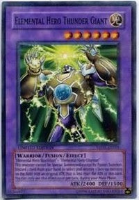 Elemental Hero Thunder Giant [MF01-EN001] Parallel Rare | Nerdhalla Games