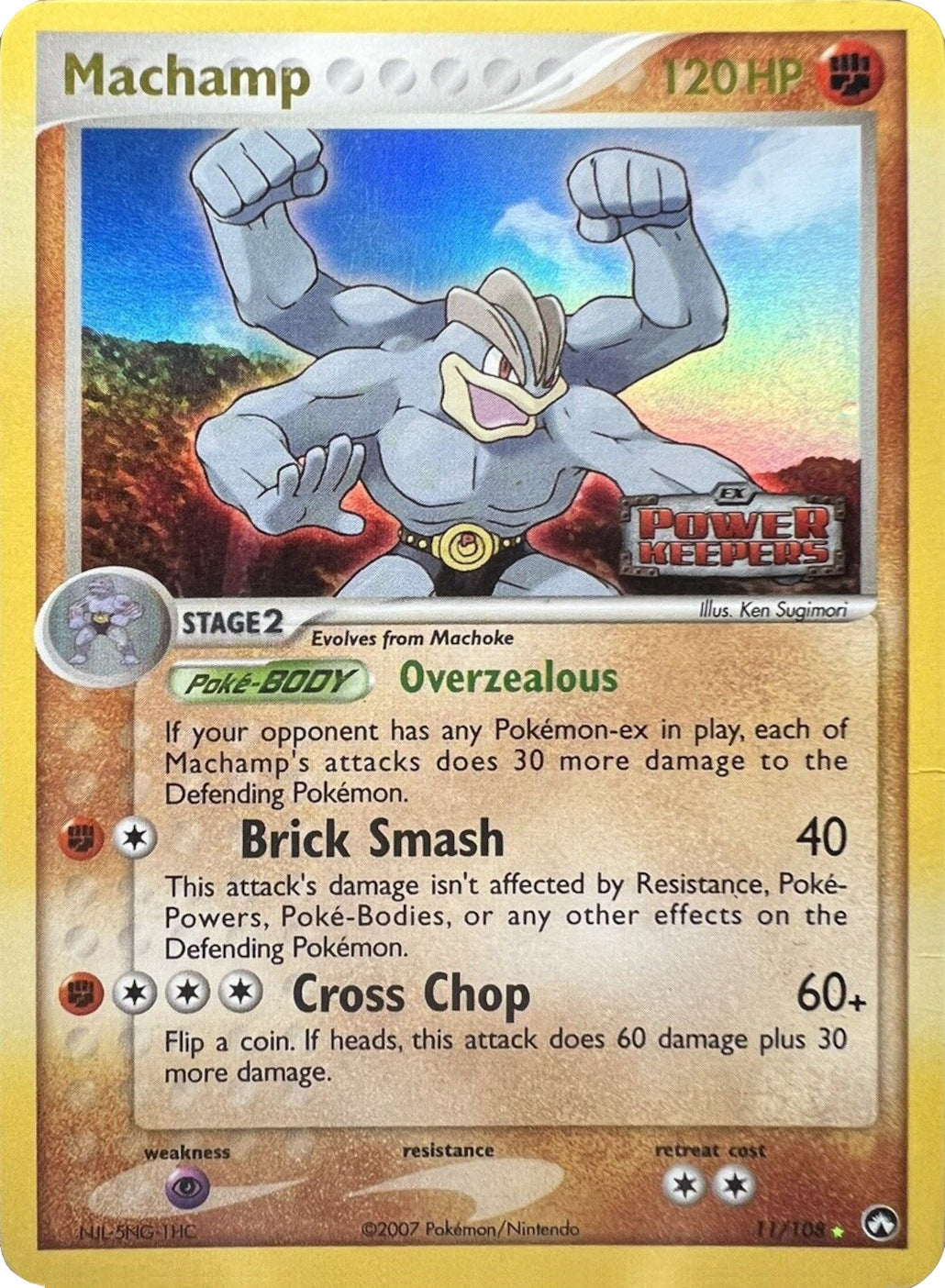 Machamp (11/108) (Stamped) [EX: Power Keepers] | Nerdhalla Games