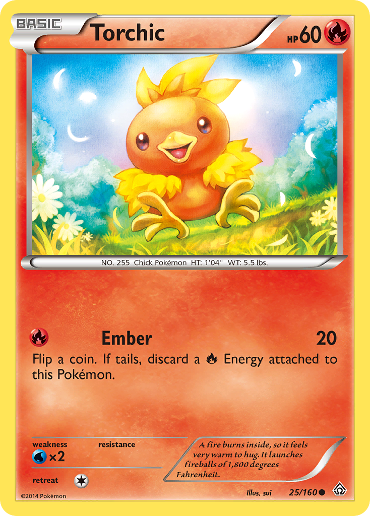 Torchic (25/160) [XY: Primal Clash] | Nerdhalla Games