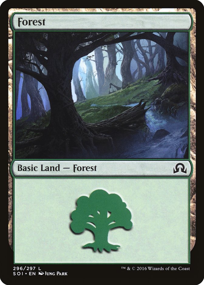 Forest (296) [Shadows over Innistrad] | Nerdhalla Games