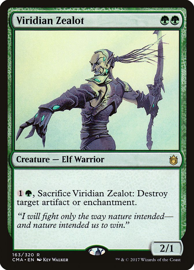 Viridian Zealot [Commander Anthology] | Nerdhalla Games