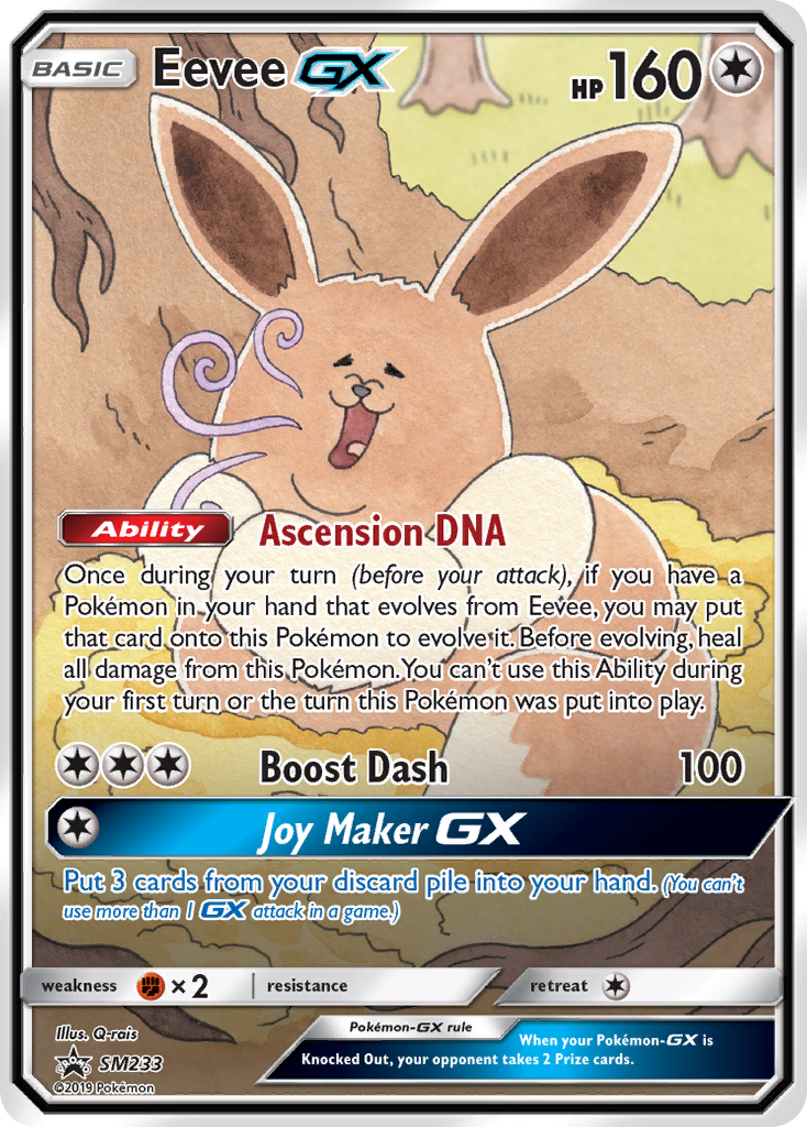 Eevee GX (SM233) [Sun & Moon: Black Star Promos] | Nerdhalla Games