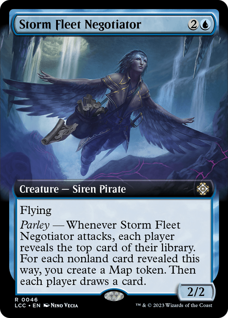 Storm Fleet Negotiator (Extended Art) [The Lost Caverns of Ixalan Commander] | Nerdhalla Games