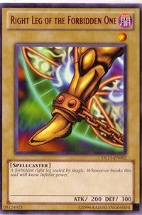 Right Leg of the Forbidden One (Red) [DL11-EN002] Rare | Nerdhalla Games