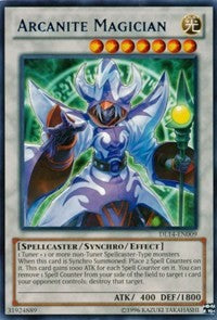 Arcanite Magician (Blue) [DL14-EN009] Rare | Nerdhalla Games