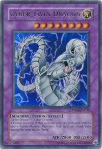 Cyber Twin Dragon [DR04-EN035] Ultra Rare | Nerdhalla Games