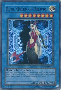 Ruin, Queen of Oblivion [DR04-EN154] Super Rare | Nerdhalla Games