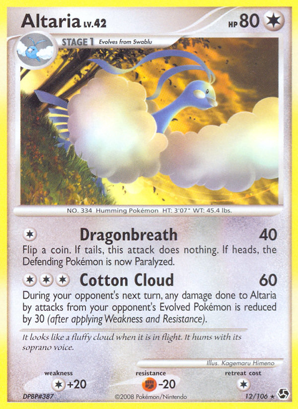 Altaria (12/106) [Diamond & Pearl: Great Encounters] | Nerdhalla Games