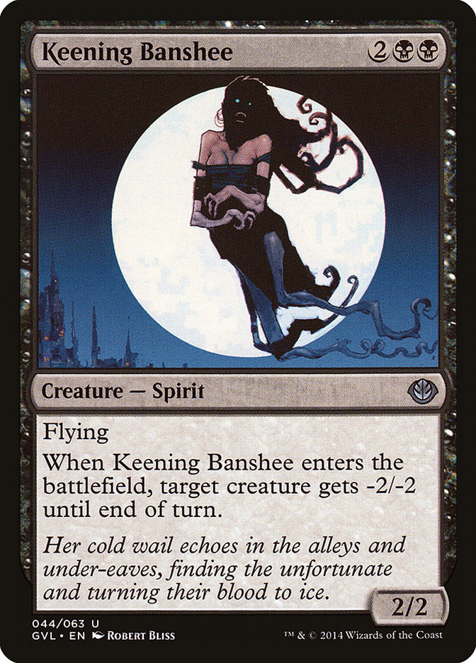 Keening Banshee (Garruk vs. Liliana) [Duel Decks Anthology] | Nerdhalla Games