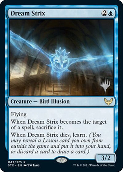 Dream Strix (Promo Pack) [Strixhaven: School of Mages Promos] | Nerdhalla Games