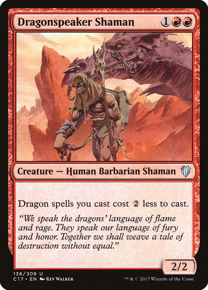 Dragonspeaker Shaman [Commander 2017] | Nerdhalla Games