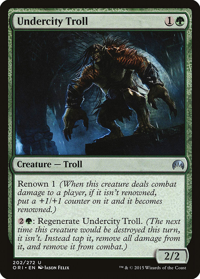 Undercity Troll [Magic Origins] | Nerdhalla Games