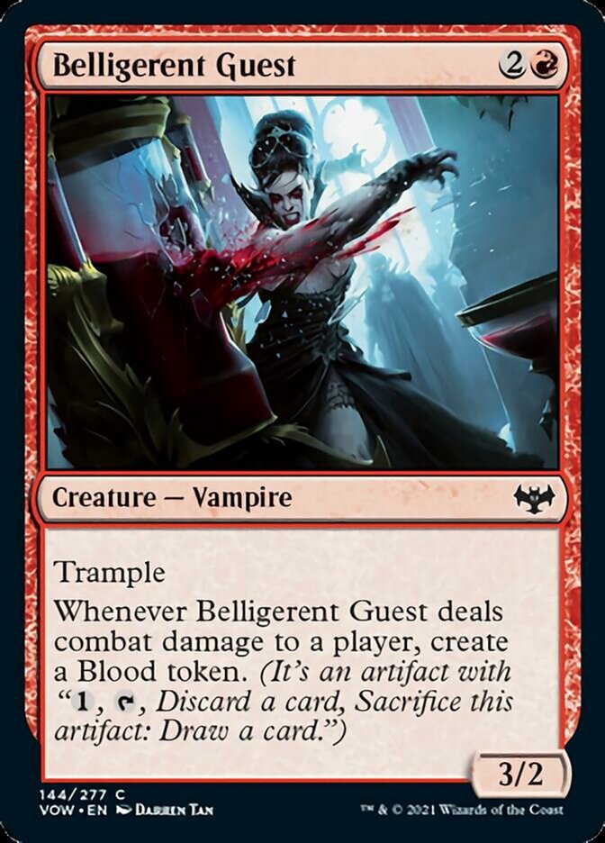 Belligerent Guest [Innistrad: Crimson Vow] | Nerdhalla Games