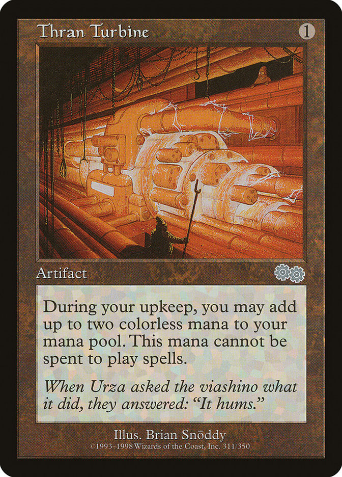 Thran Turbine [Urza's Saga] | Nerdhalla Games