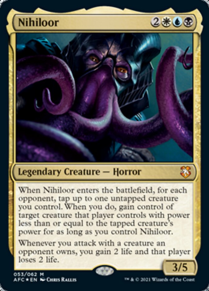 Nihiloor [Dungeons & Dragons: Adventures in the Forgotten Realms Commander] | Nerdhalla Games