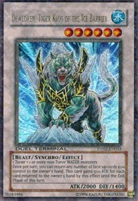 Dewloren, Tiger King of the Ice Barrier [DT02-EN033] Ultra Rare | Nerdhalla Games