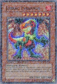 Jurrac Tyrannus [DT02-EN068] Super Rare | Nerdhalla Games