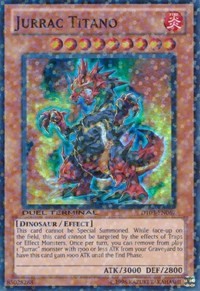 Jurrac Titano [DT03-EN067] Super Rare | Nerdhalla Games