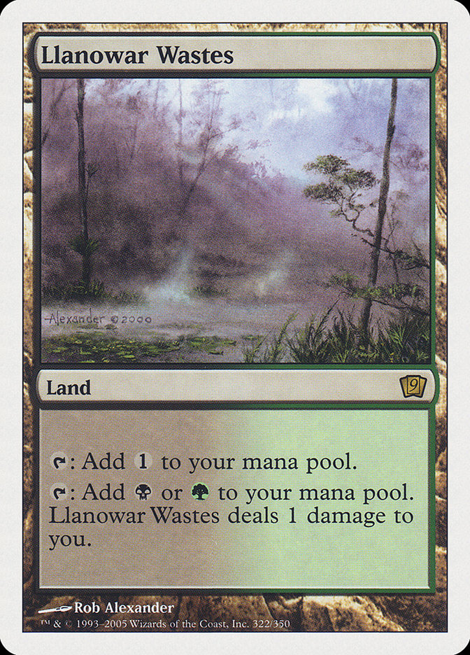 Llanowar Wastes [Ninth Edition] | Nerdhalla Games