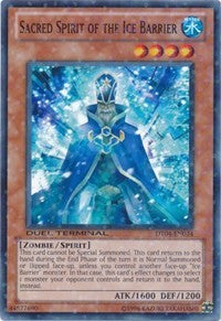 Sacred Spirit of the Ice Barrier [DT04-EN034] Common | Nerdhalla Games