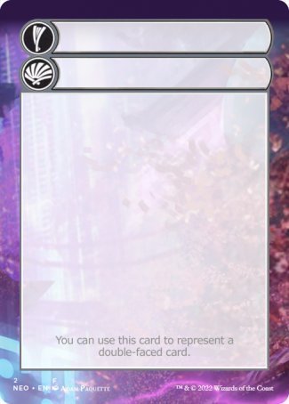 Helper Card (2/9) [Kamigawa: Neon Dynasty Tokens] | Nerdhalla Games