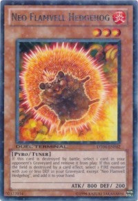 Neo Flamvell Hedgehog [DT04-EN062] Rare | Nerdhalla Games