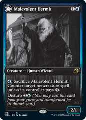 Malevolent Hermit // Benevolent Geist [Innistrad: Double Feature] | Nerdhalla Games