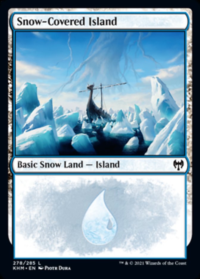 Snow-Covered Island (278) [Kaldheim] | Nerdhalla Games