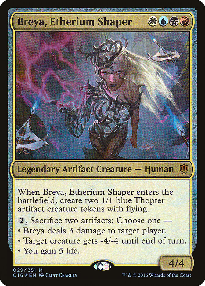 Breya, Etherium Shaper [Commander 2016] | Nerdhalla Games