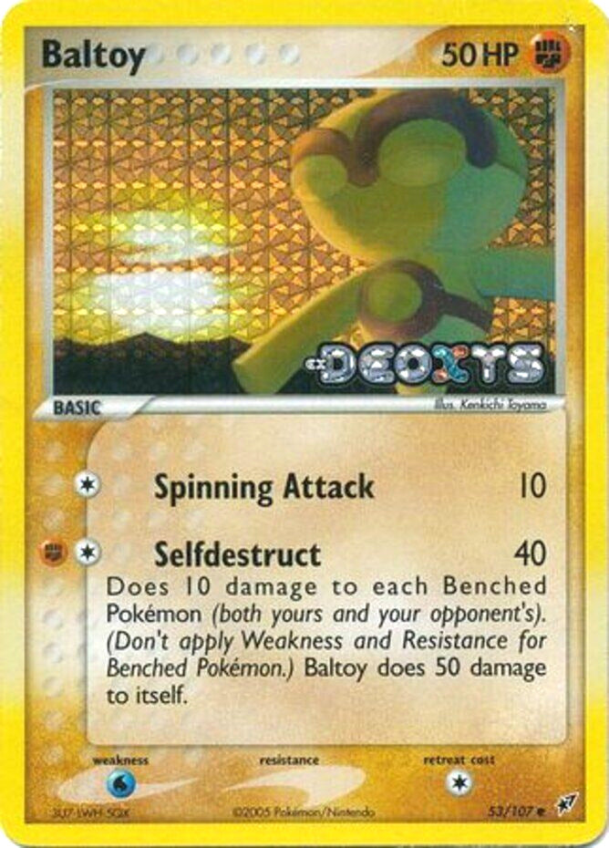 Baltoy (53/107) (Stamped) [EX: Deoxys] | Nerdhalla Games