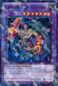 Gem-Knight Citrine [DT06-EN035] Super Rare | Nerdhalla Games