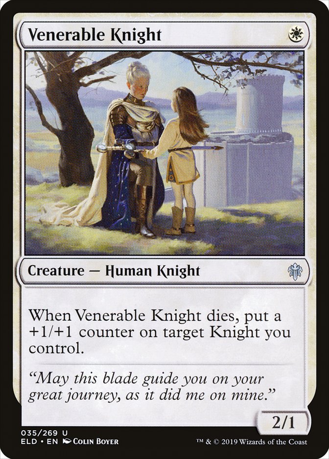 Venerable Knight [Throne of Eldraine] | Nerdhalla Games