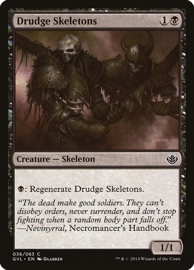 Drudge Skeletons (Garruk vs. Liliana) [Duel Decks Anthology] | Nerdhalla Games