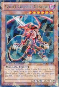 White-Horned Dragon [DT07-EN009] Rare | Nerdhalla Games