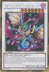 Ancient Pixie Dragon [PGLD-EN006] Gold Secret Rare | Nerdhalla Games