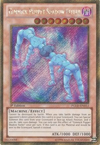 Gimmick Puppet Shadow Feeler [PGLD-EN012] Gold Secret Rare | Nerdhalla Games