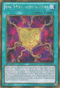 Rank-Up-Magic Argent Chaos Force [PGLD-EN027] Gold Secret Rare | Nerdhalla Games