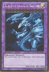 Blue-Eyes Ultimate Dragon [PGLD-EN055] Gold Rare | Nerdhalla Games