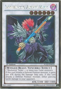 Blackwing Armed Wing [PGLD-EN078] Gold Rare | Nerdhalla Games