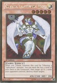 Celestia, Lightsworn Angel [PGLD-EN087] Gold Rare | Nerdhalla Games