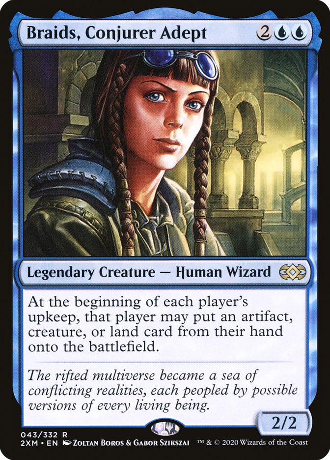 Braids, Conjurer Adept [Double Masters] | Nerdhalla Games