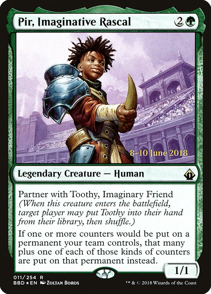 Pir, Imaginative Rascal  [Battlebond Prerelease Promos] | Nerdhalla Games