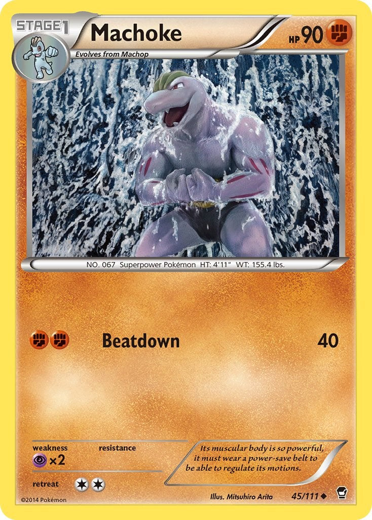 Machoke (45/111) [XY: Furious Fists] | Nerdhalla Games