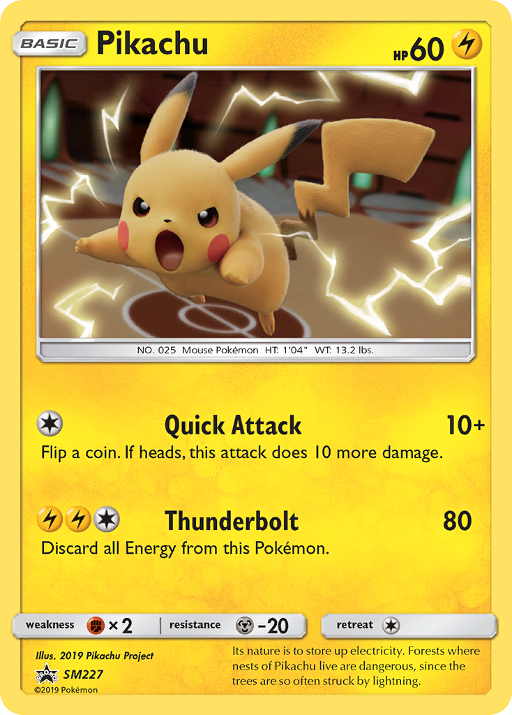 Pikachu (SM227) [Sun & Moon: Black Star Promos] | Nerdhalla Games