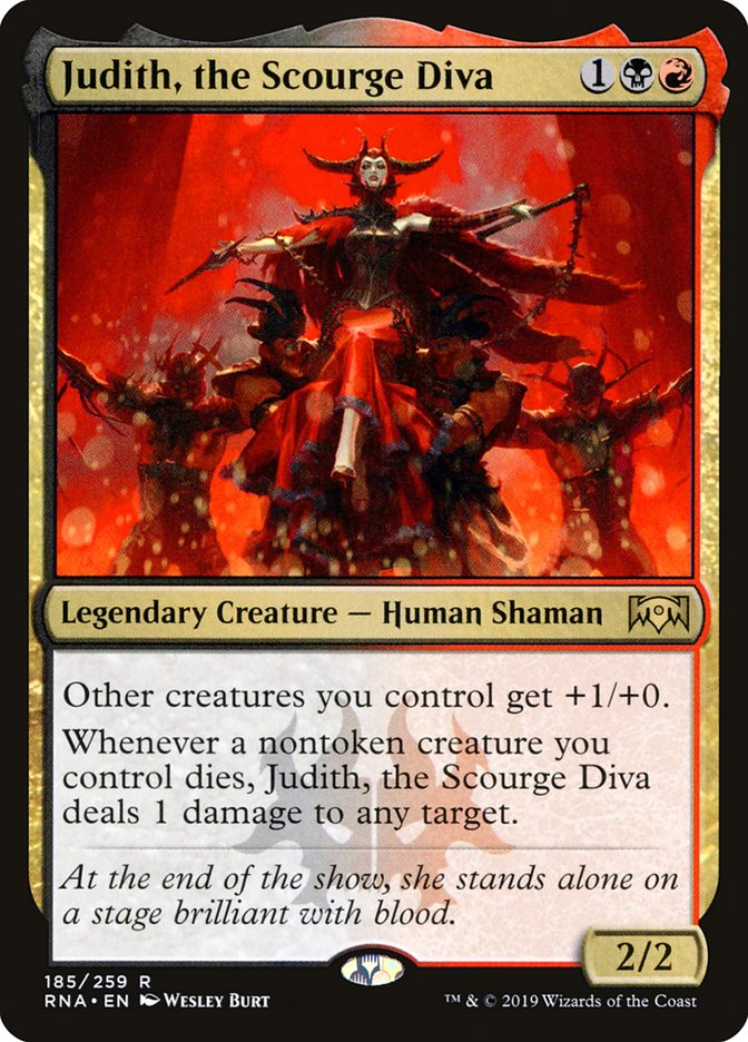 Judith, the Scourge Diva [Ravnica Allegiance] | Nerdhalla Games