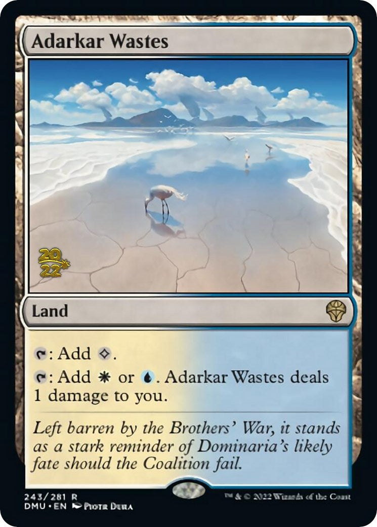 Adarkar Wastes [Dominaria United Prerelease Promos] | Nerdhalla Games