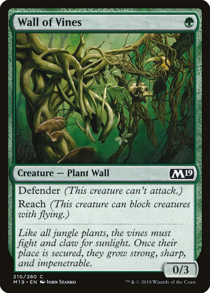 Wall of Vines [Core Set 2019] | Nerdhalla Games