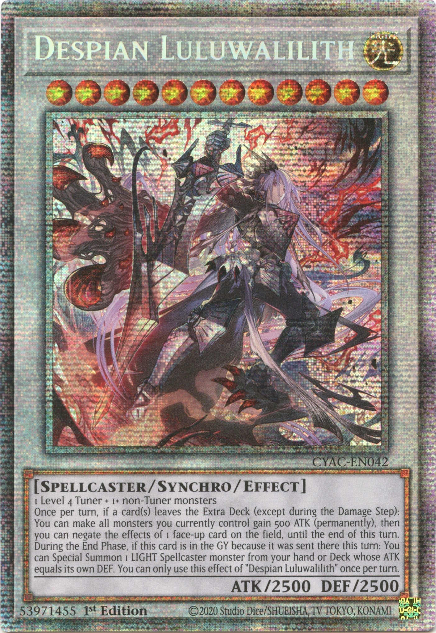 Despian Luluwalilith [CYAC-EN042] Starlight Rare | Nerdhalla Games