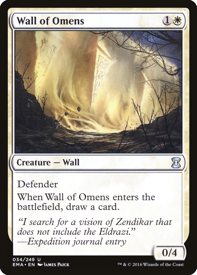 Wall of Omens [Eternal Masters] | Nerdhalla Games